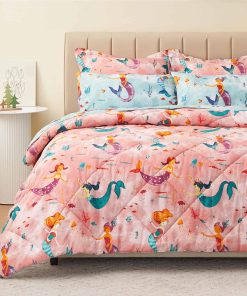 Juego de Ropa de Cama de Sirena para Niños Tamaño Twin, 5