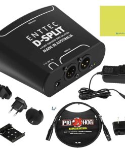 Enttec D-Split 70579 DMX 4 Port Isolated Splitter/Isolator