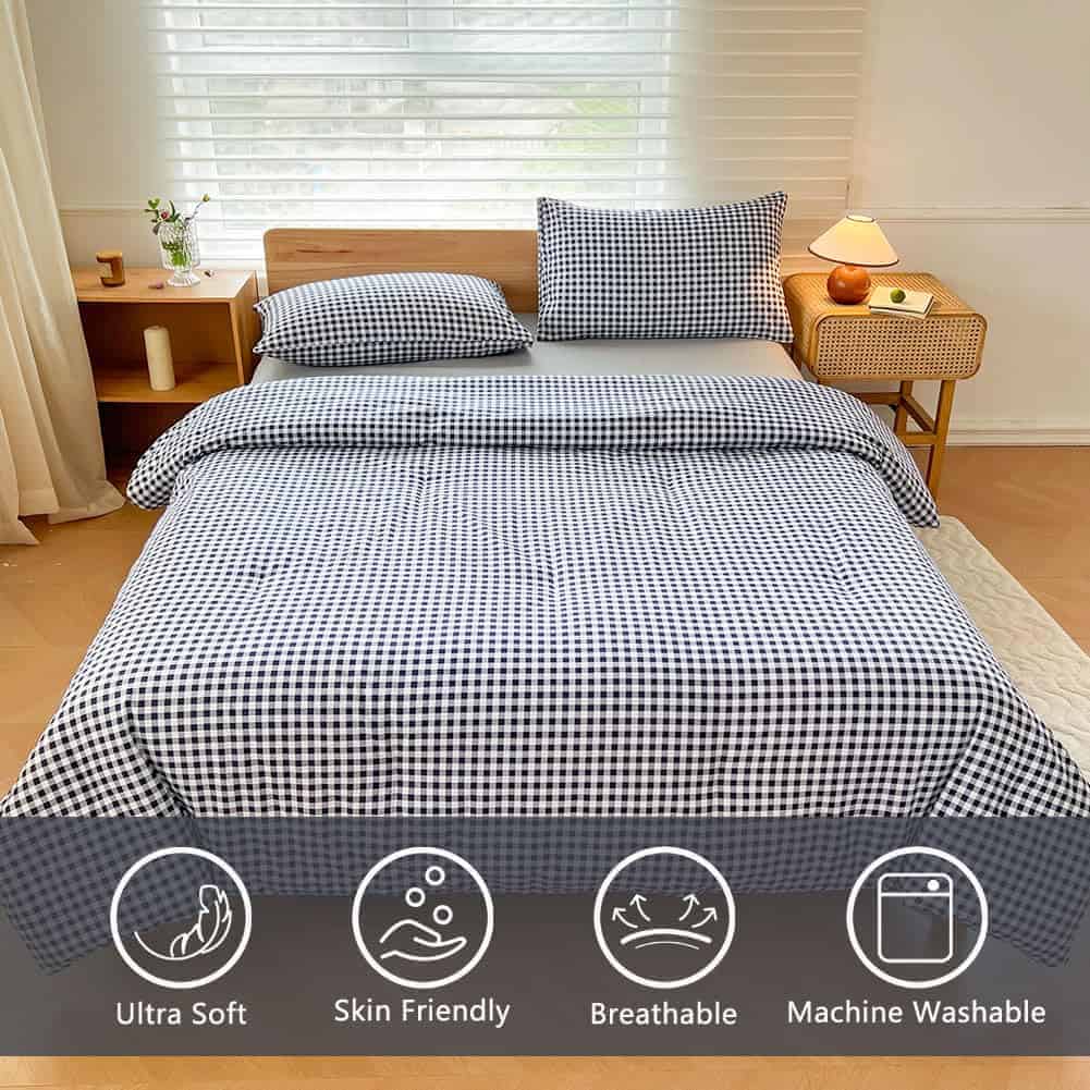 Juego de edredón King Size NSNLGSGC, Juego de cama a - Imagen 3