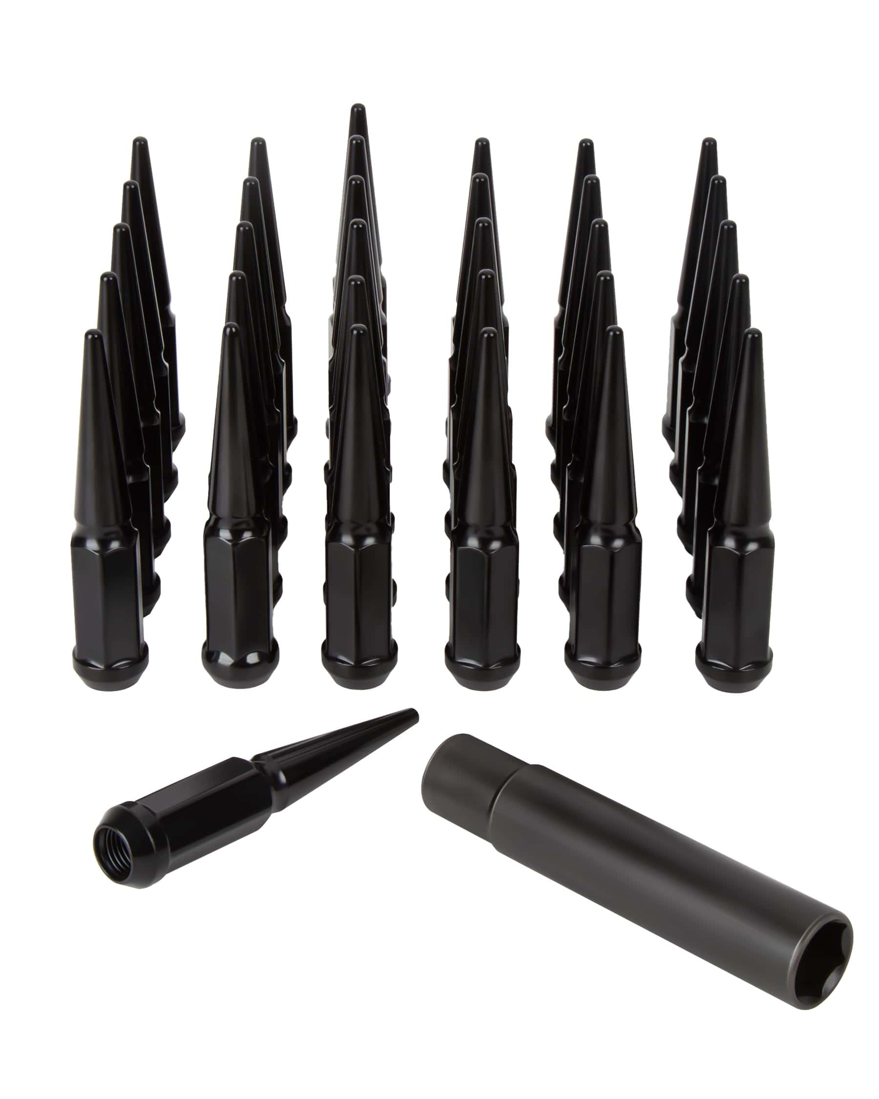 32 Piezas 14x1.5 Tuerca de Seguridad de Puntas para Dodge