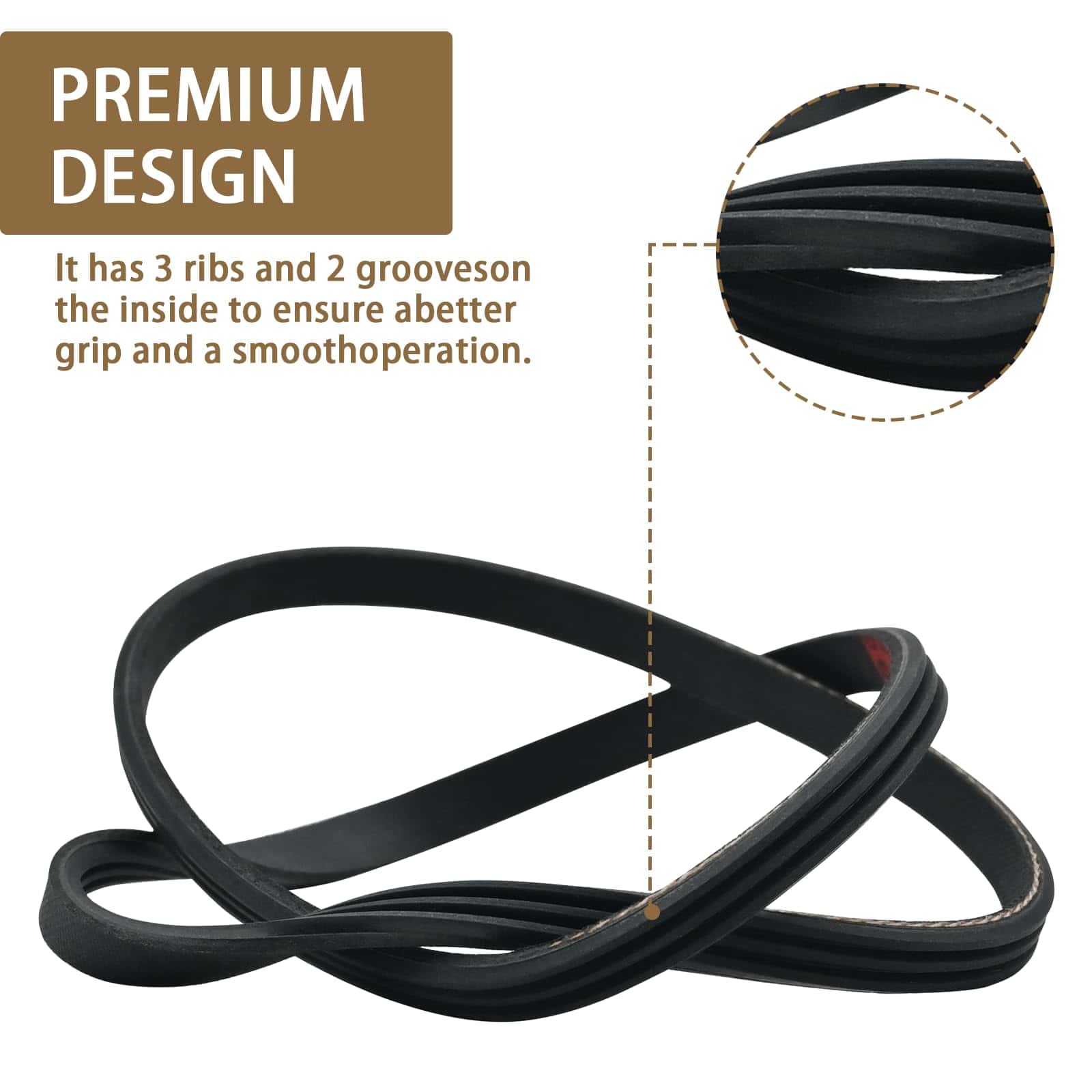 Correa de repuesto para secadora 8544742 para secadoras - Imagen 4