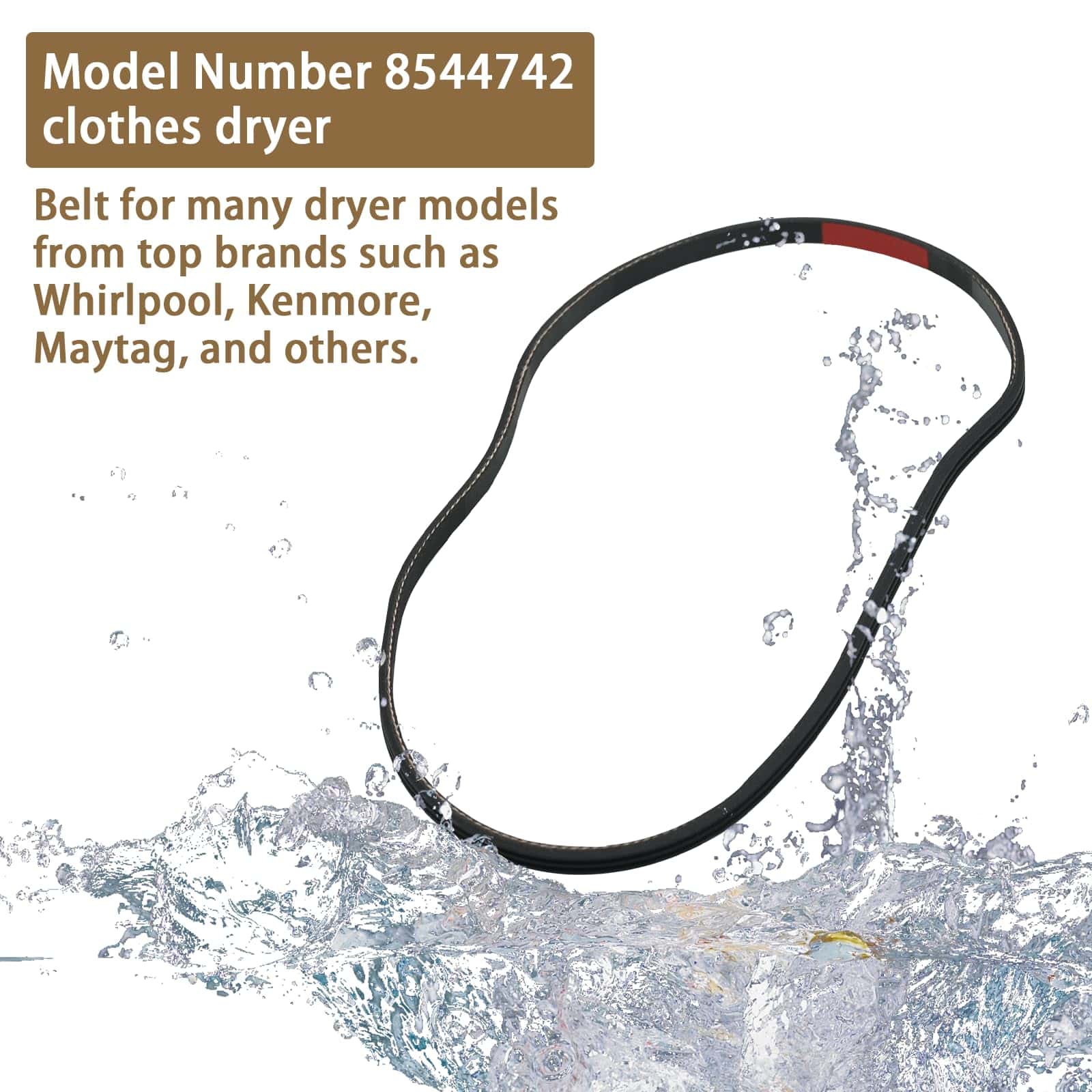 Correa de repuesto para secadora 8544742 para secadoras - Imagen 6