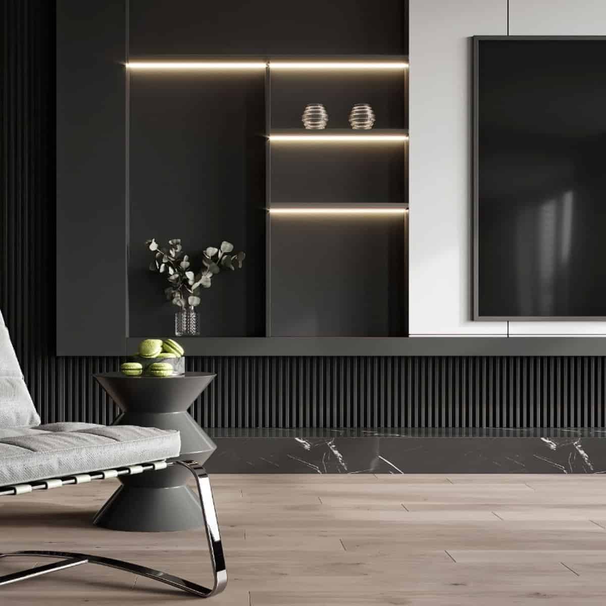 Paneles de Pared de Listones de Madera para Decoración - Imagen 3