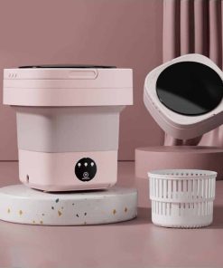 Pequeña Lavadora Portátil, Mini -Rosa