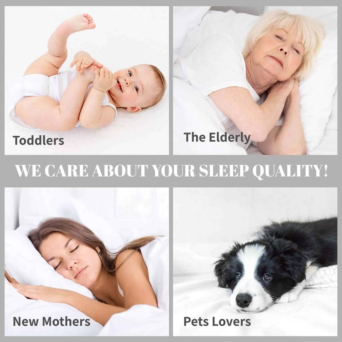 Colchoneta Acolchada Ajustable SONIVE - Protector de - Imagen 8