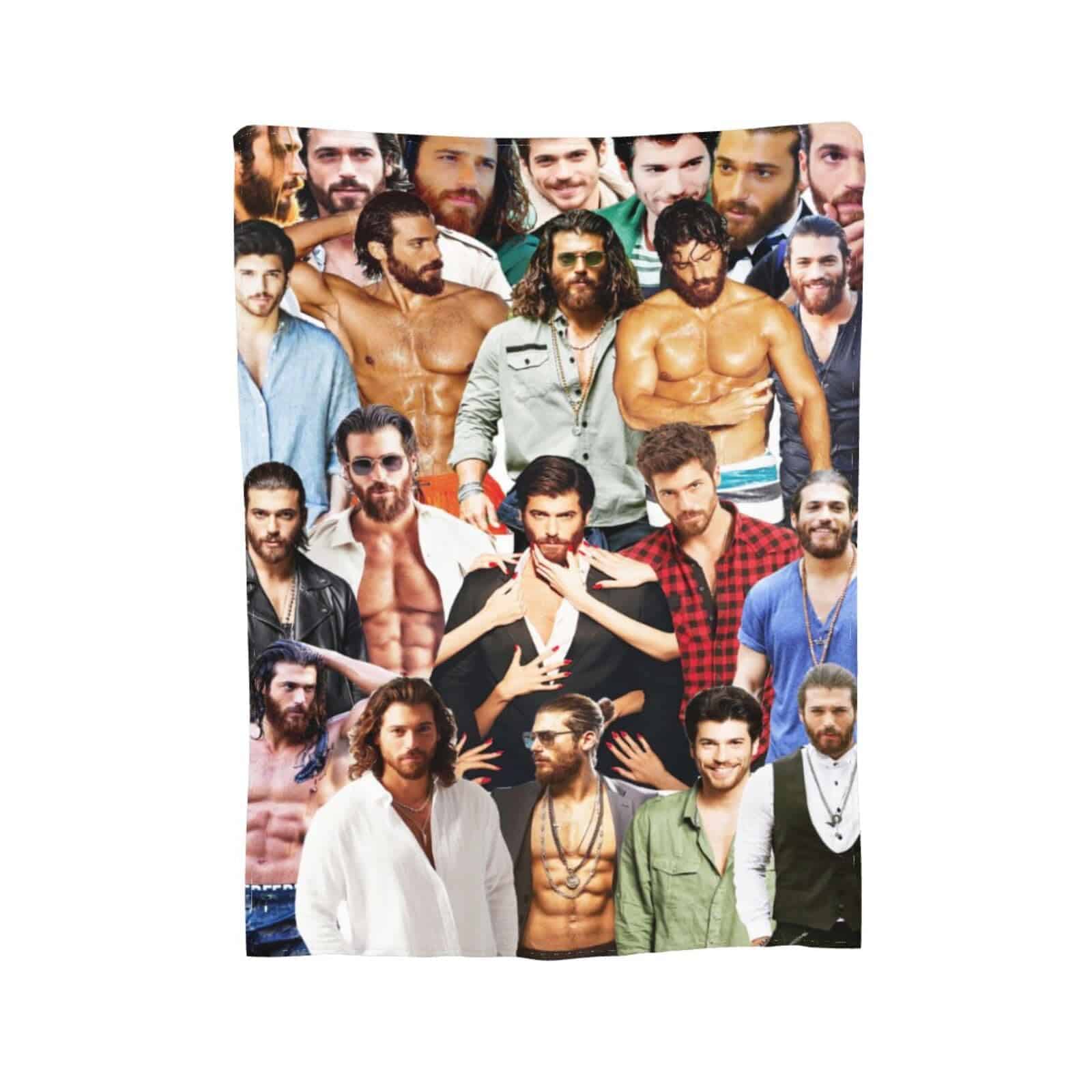 Manta Can Yaman Suave y Cómoda de Lana Fleece para Sofá - Imagen 9