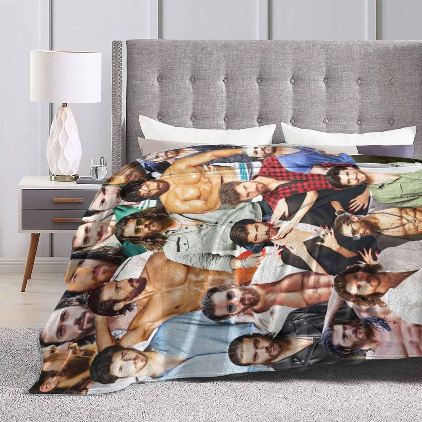 Manta Can Yaman Suave y Cómoda de Lana Fleece para Sofá - Imagen 5