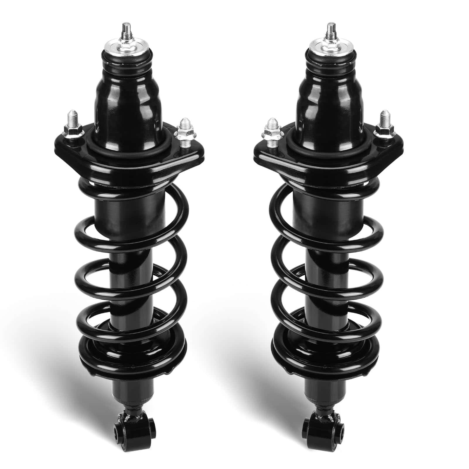 Amortiguador de suspensión trasero completo con resorte de