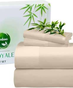Juego de sábanas completas de bambú viscosa Royale Linens -