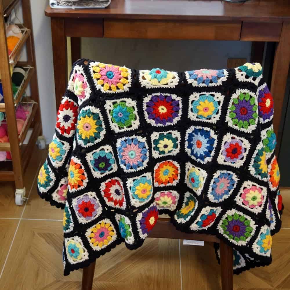 Manta de Ganchillo Hecha a Mano CZQLWW Estilo Sweater para - Imagen 8