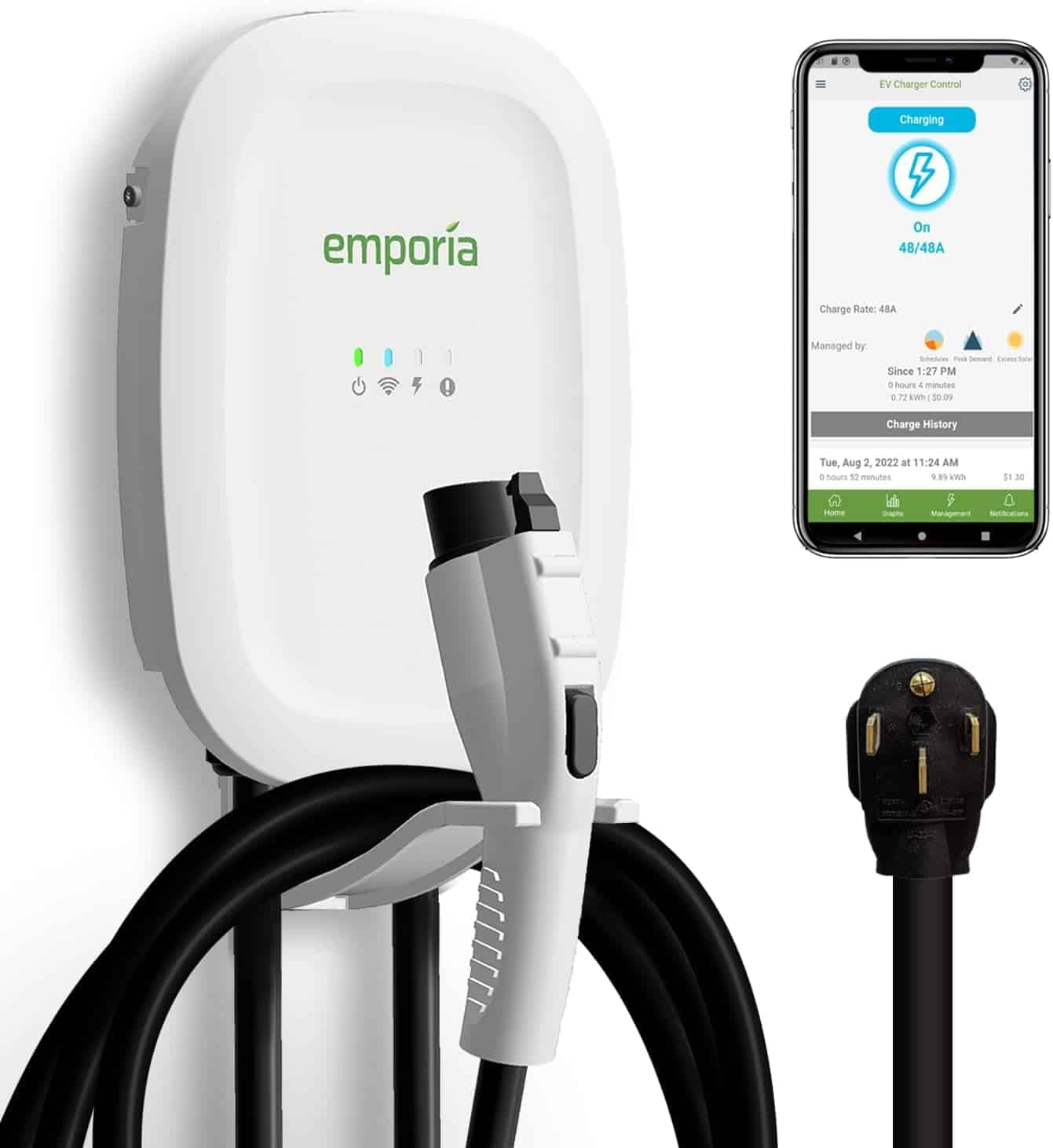 Cargador de Vehículos Eléctricos Emporia Nivel 2 con - Imagen 3