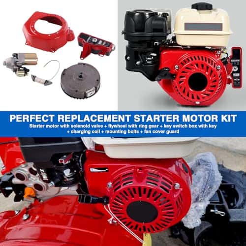 Kit de Motor de Arranque Eléctrico MOFANS 5.5HP 6.5HP - Imagen 5