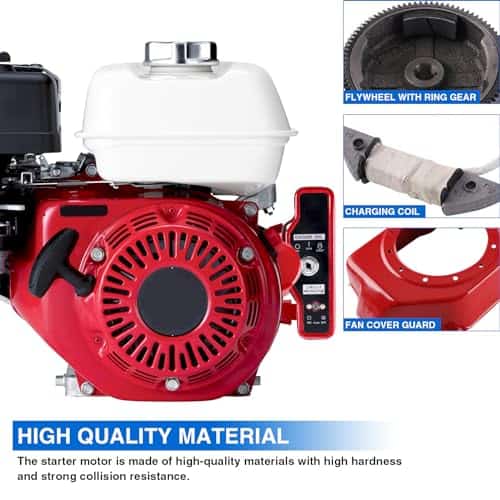 Kit de Motor de Arranque Eléctrico MOFANS 5.5HP 6.5HP - Imagen 4