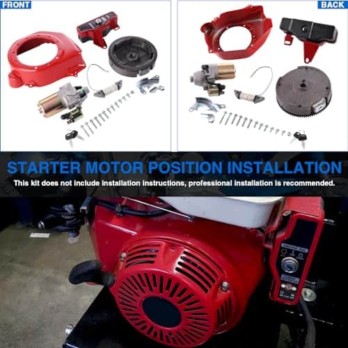 Kit de Motor de Arranque Eléctrico MOFANS 5.5HP 6.5HP - Imagen 9