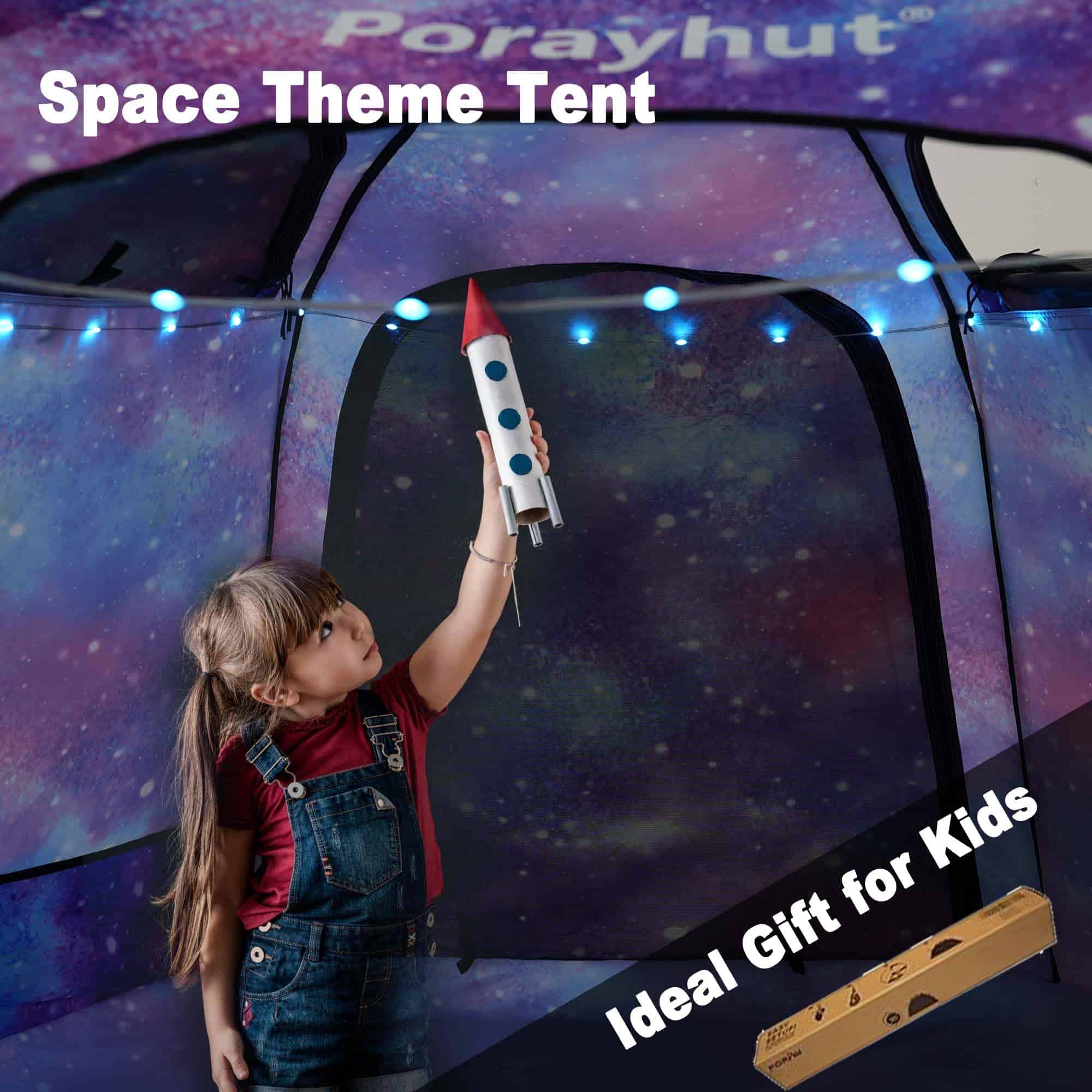 Tienda de Juego Hexagonal Portátil para Niños -Galaxia de Un - Imagen 8