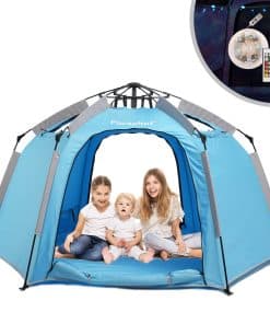 Tienda de Juego Hexagonal Portátil para Niños -Azul