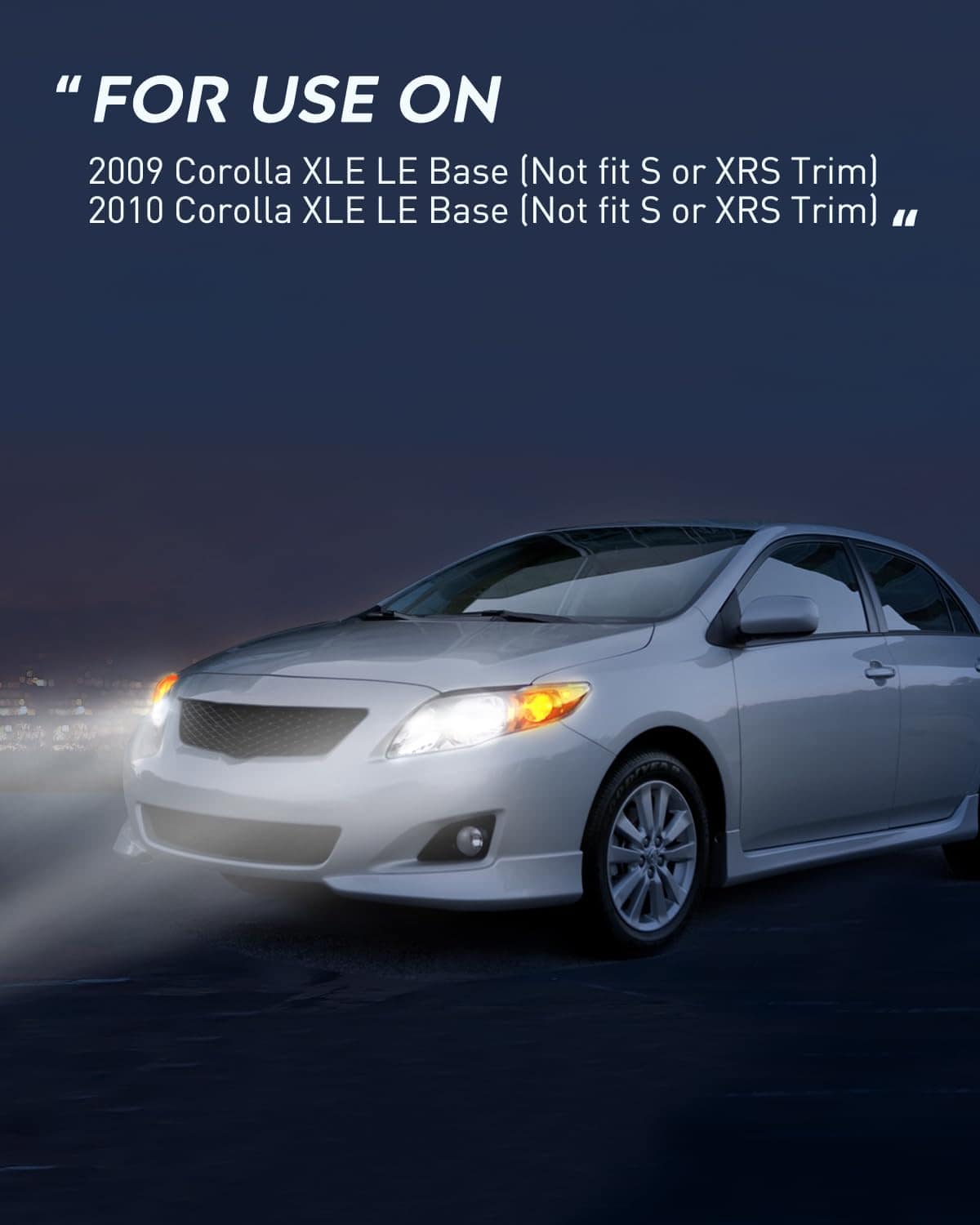 Conjunto de Faros Delanteros Nilight Compatible con Toyota - Imagen 9