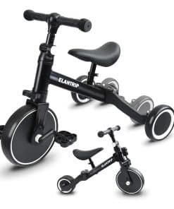 Bicicleta de Equilibrio 5 en 1 Elantrip para -Negro