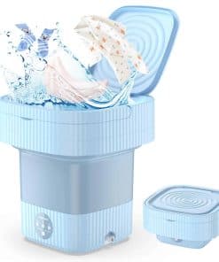 Lavadora Portátil, Mini Lavadora de 10L -Azul