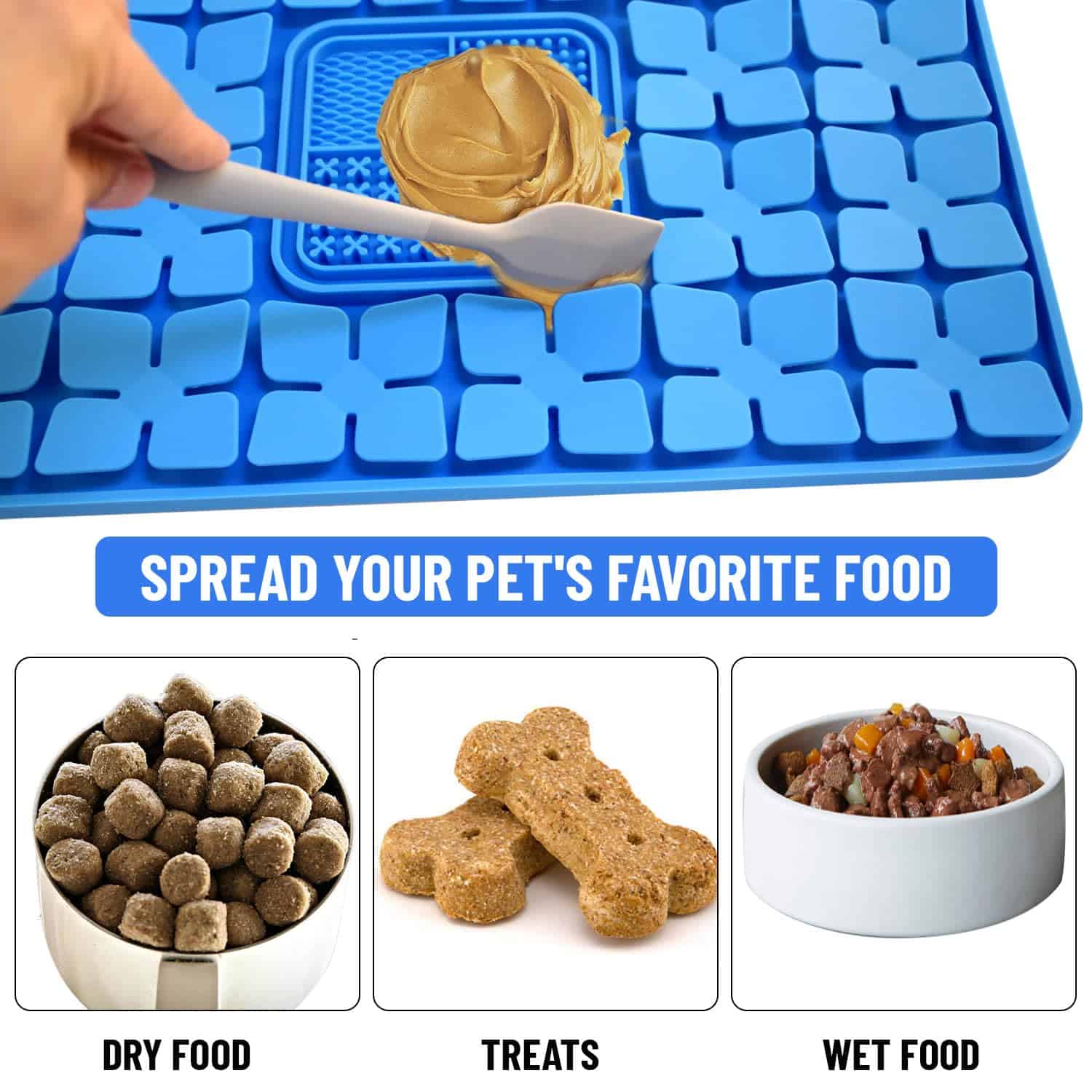 TOGO PAW 2-en-1 Tapete para Perros: Alimentador Lento, - Imagen 6