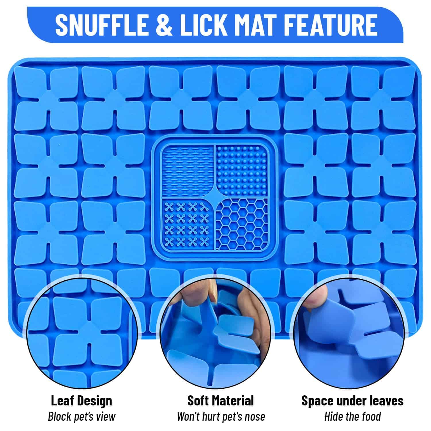 TOGO PAW 2-en-1 Tapete para Perros: Alimentador Lento, - Imagen 4