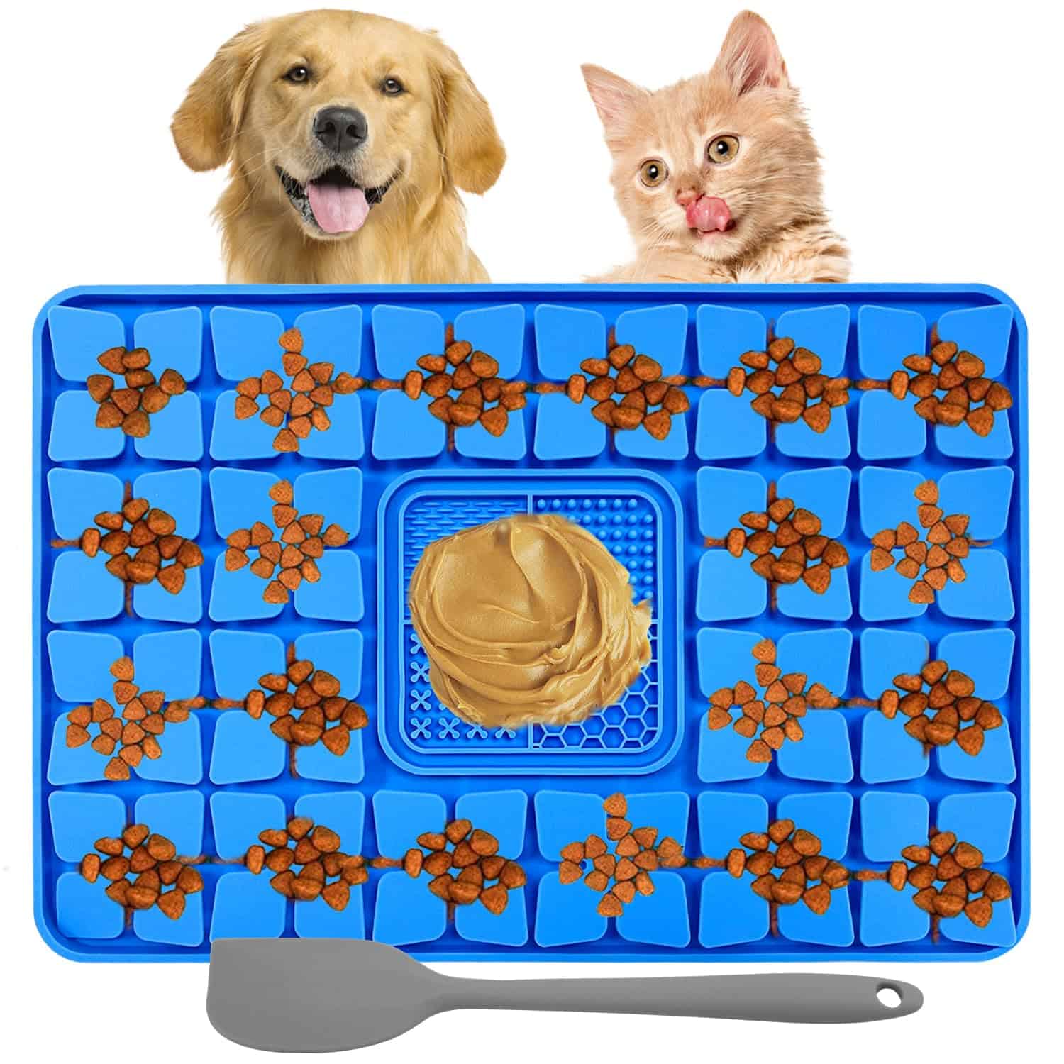 TOGO PAW 2-en-1 Tapete para Perros: Alimentador Lento,