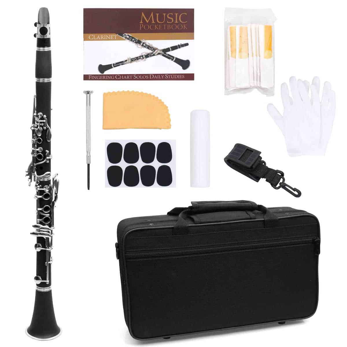 Clarinete de Bb LOMUTY, Mejor Clarinete para Principiantes
