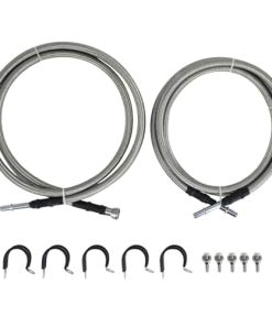 Línea de Combustible Trenzada de Acero Inoxidable Flexible