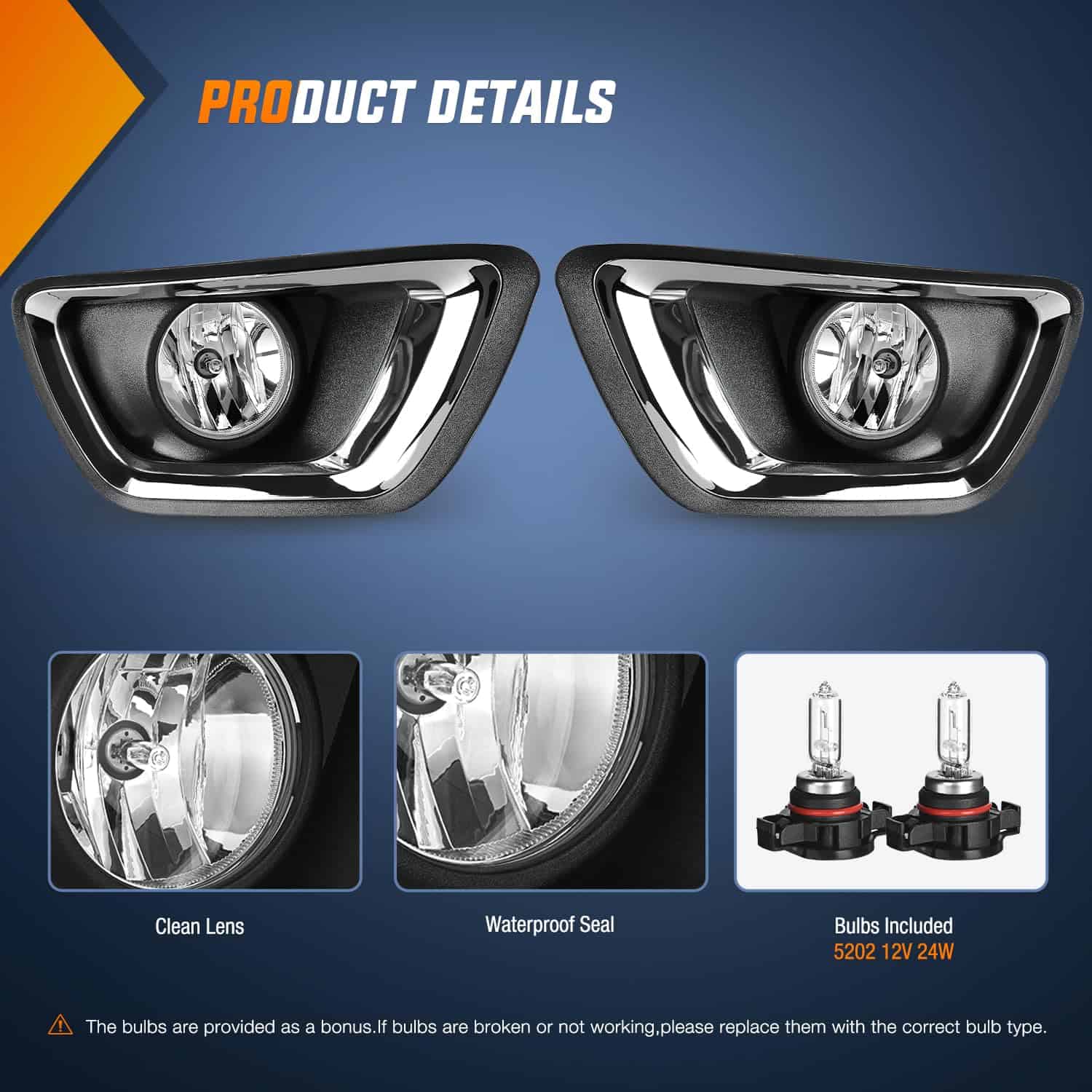 Conjunto de luces antiniebla Nilight compatible con 2015 - Imagen 3