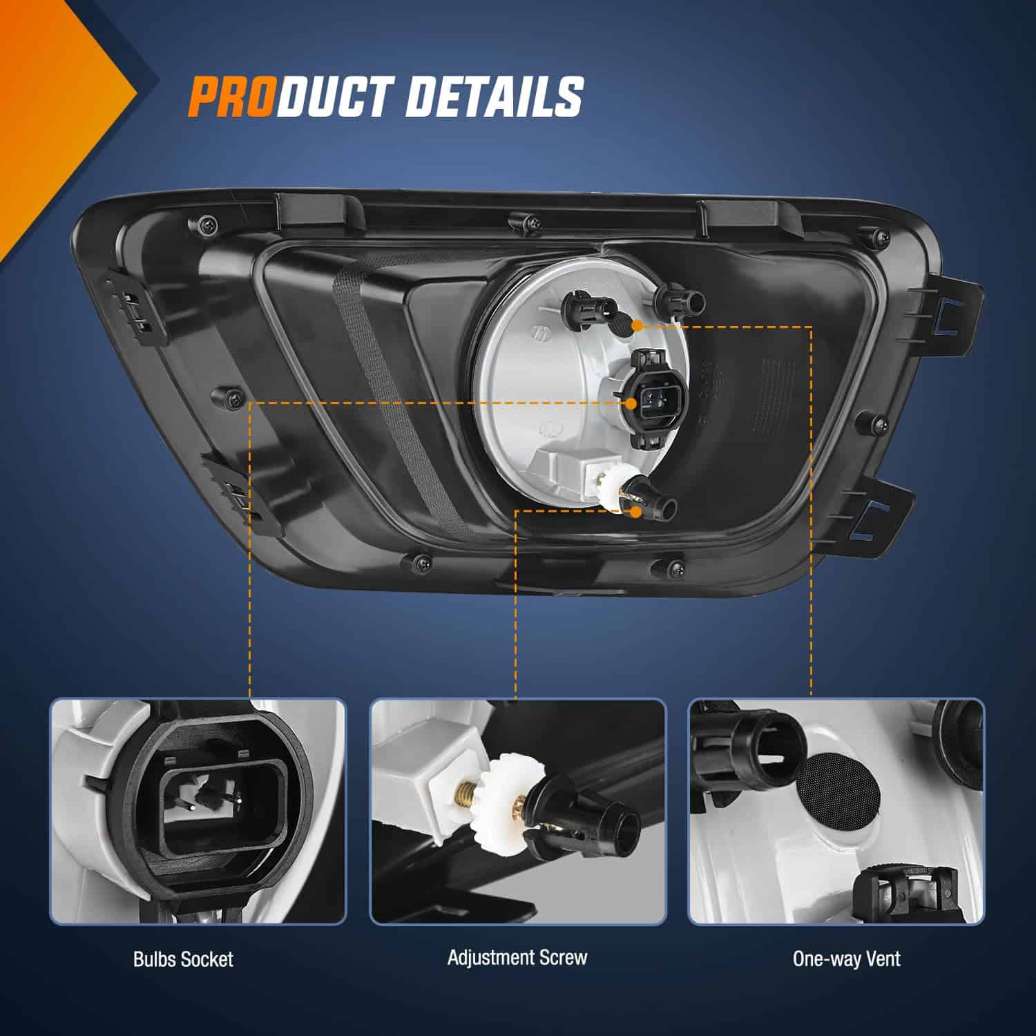 Conjunto de luces antiniebla Nilight compatible con 2015 - Imagen 6