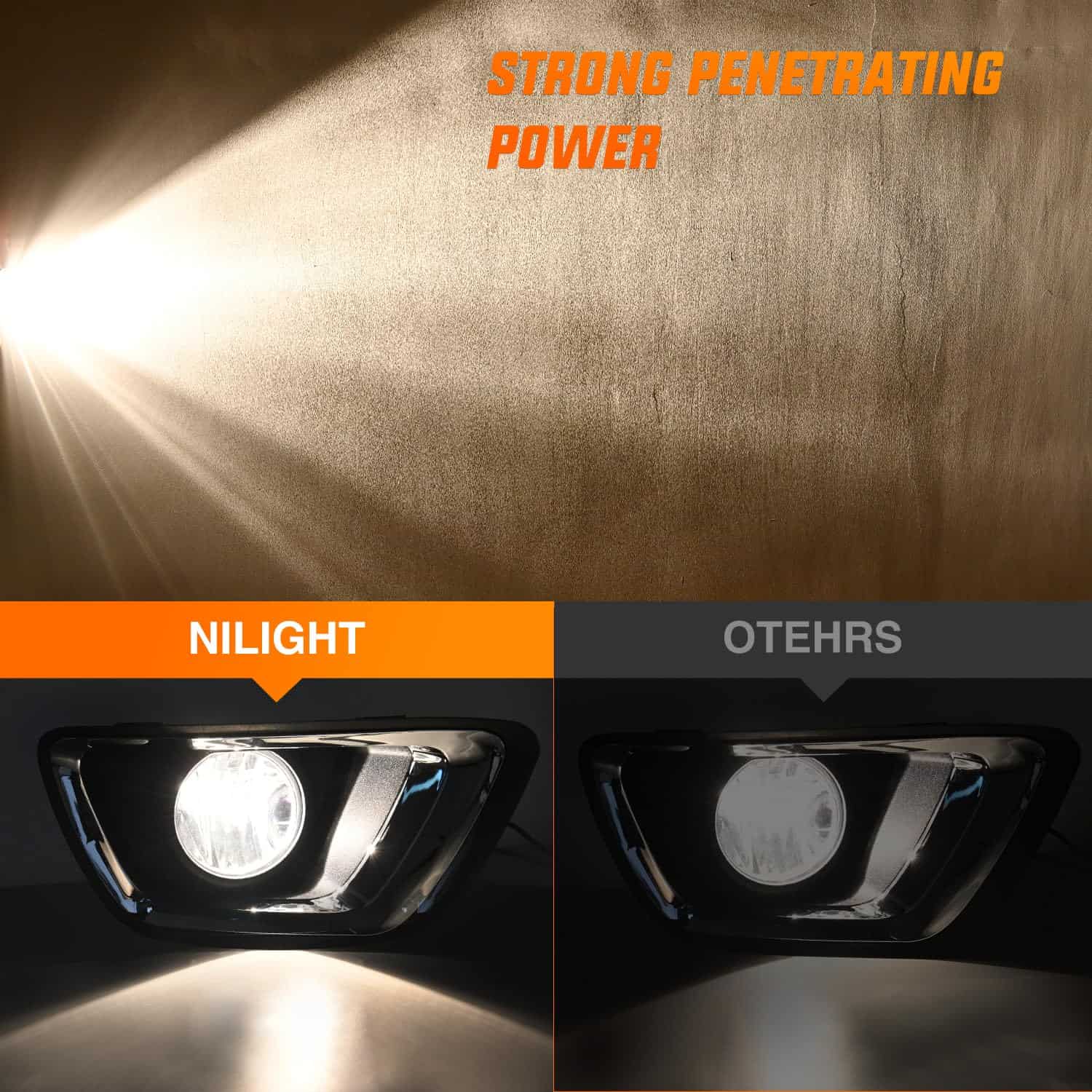 Conjunto de luces antiniebla Nilight compatible con 2015 - Imagen 7