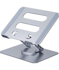Soporte de Laptop Vortex D086-Silver Rotación 360 Grados de