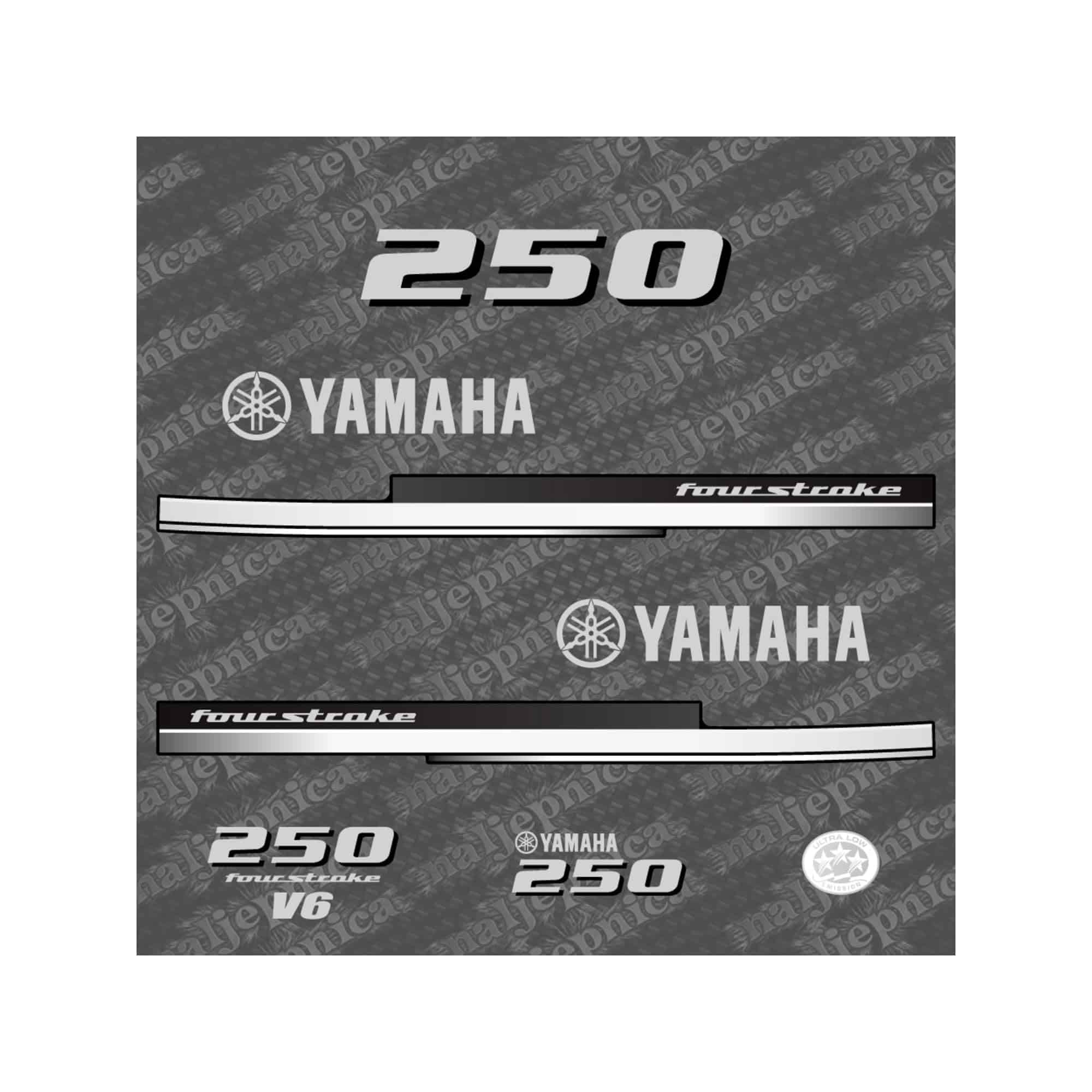Set de Calcomanías de Repuesto Aftermarket para Yamaha 250