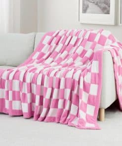 Manta de Cuadros Carriediosa 108" X 90" King, 400GSM