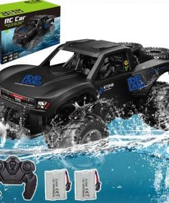 QIYVLOS 1:16 Coche de Control Remoto Anfibio Todo Terreno