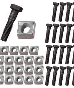 20 Pack - Cuna y Perno de Abrazadera de Rueda para Remolque