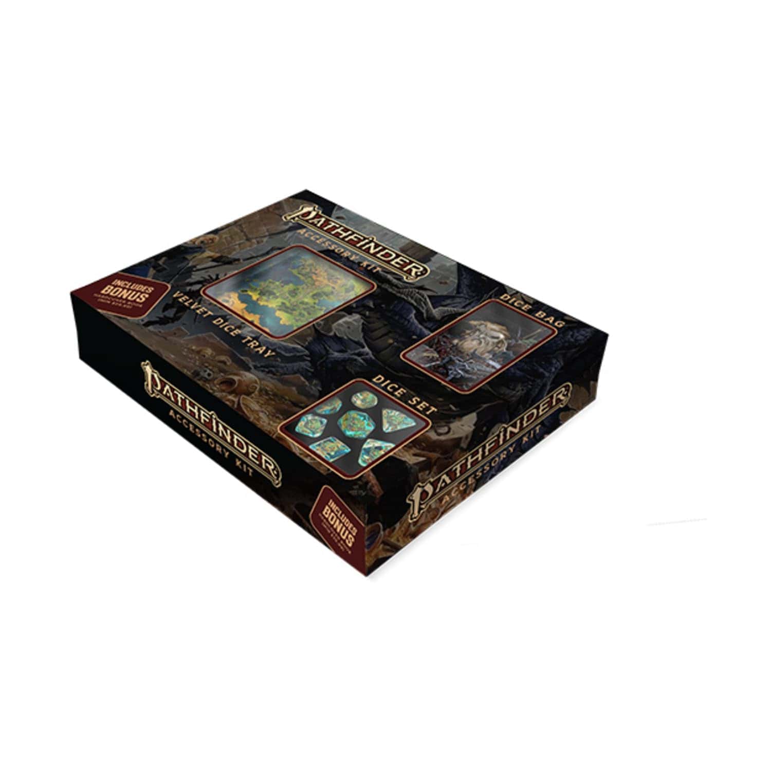 Conjunto de Dados/Cubilete/Bandeja Metálicos de Metallic