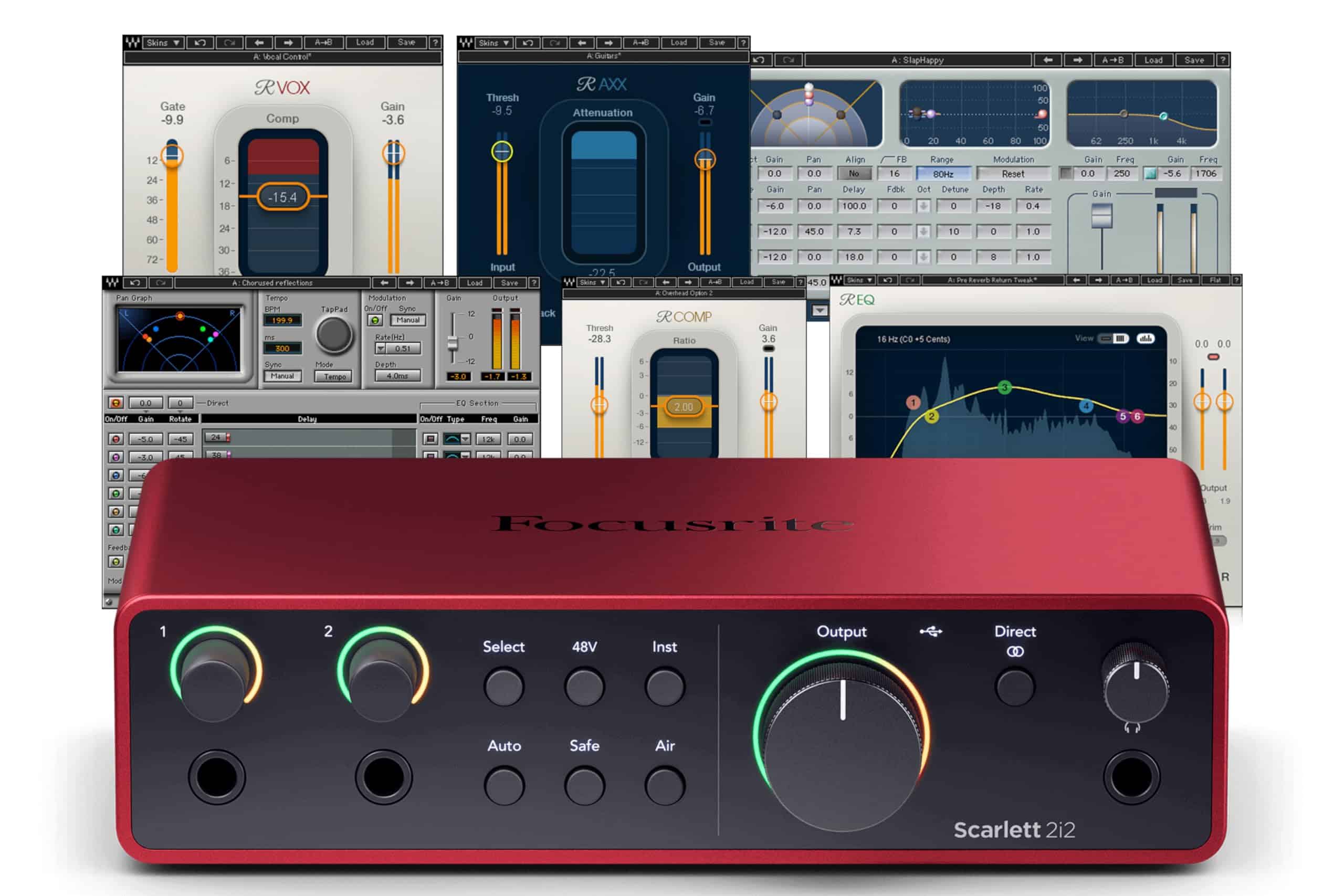 AudioDeluxe Focusrite Scarlett 2i2 (4th Gen) Interfaz de