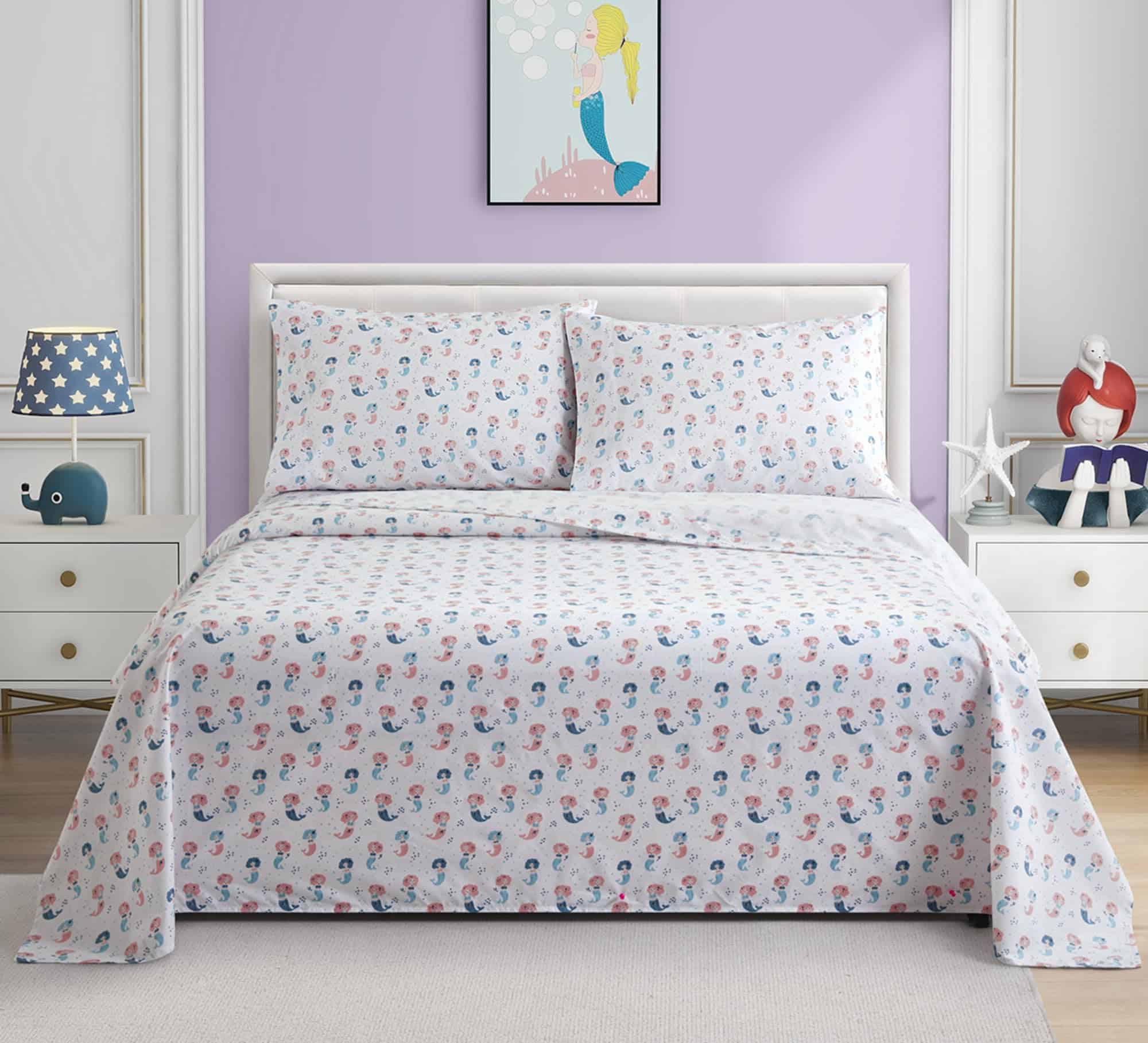 Juego de Sábanas 4 Piezas para Niños y Niñas con Estampado - Imagen 3