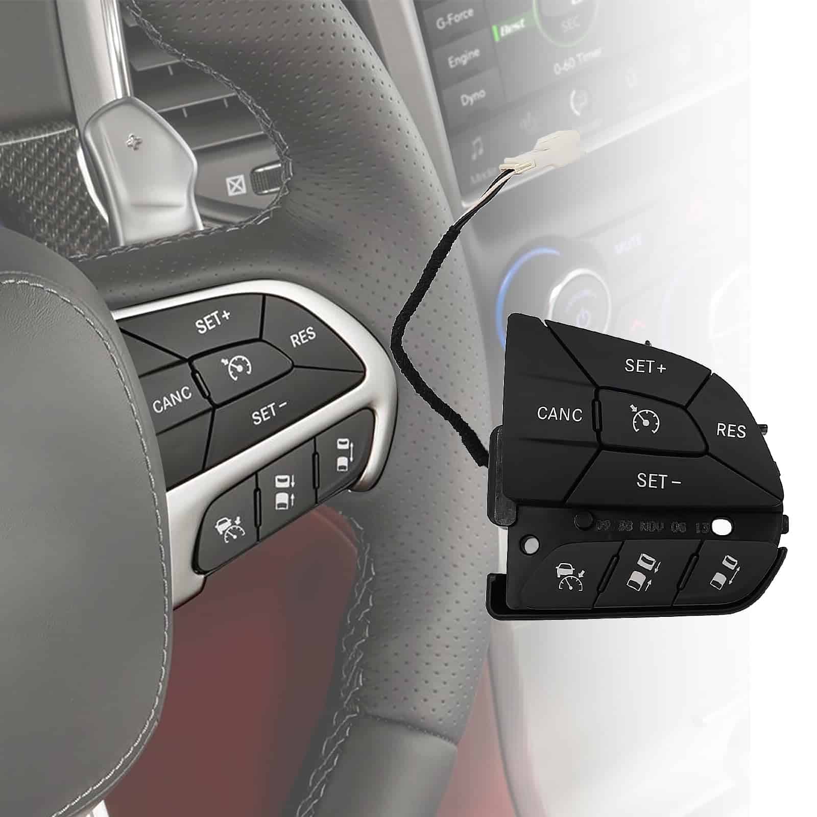 Interruptor de control de crucero del volante compatible