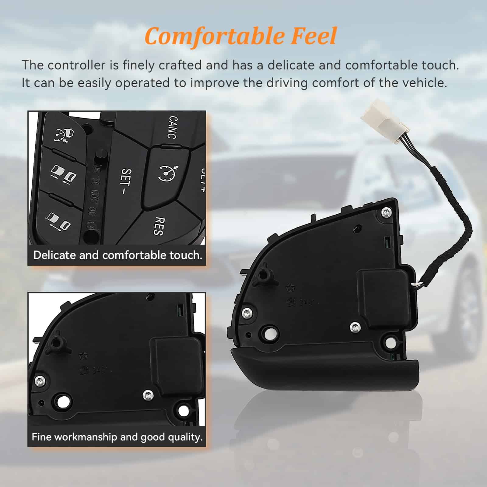 Interruptor de control de crucero del volante compatible - Imagen 6