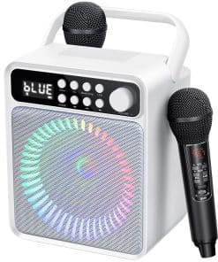 Máquina de Karaoke Bluetooth con Micrófono Inalámbrico -