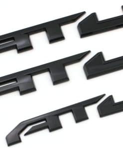 3 Piezas Emblemas AT4 Sierra 3D Insignia de Puerta Lateral