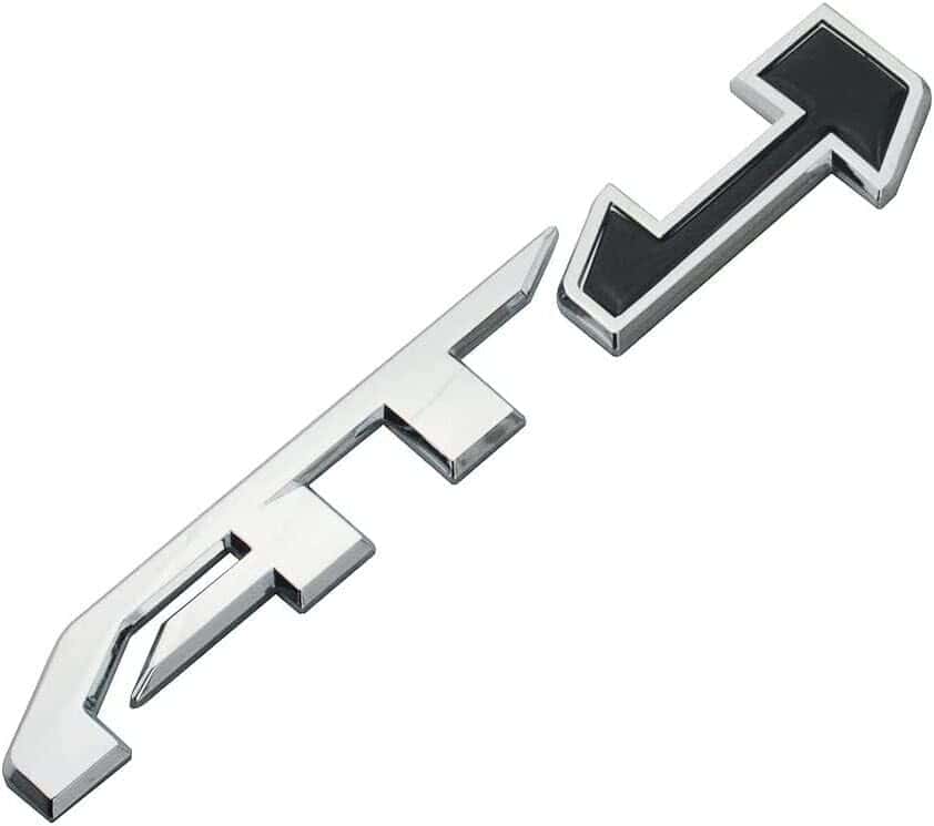 3 Piezas Emblemas AT4 Sierra 3D Lado Puerta Trasera - Imagen 4