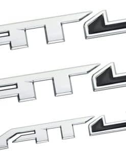 3 Piezas Emblemas AT4 Sierra 3D Lado Puerta Trasera