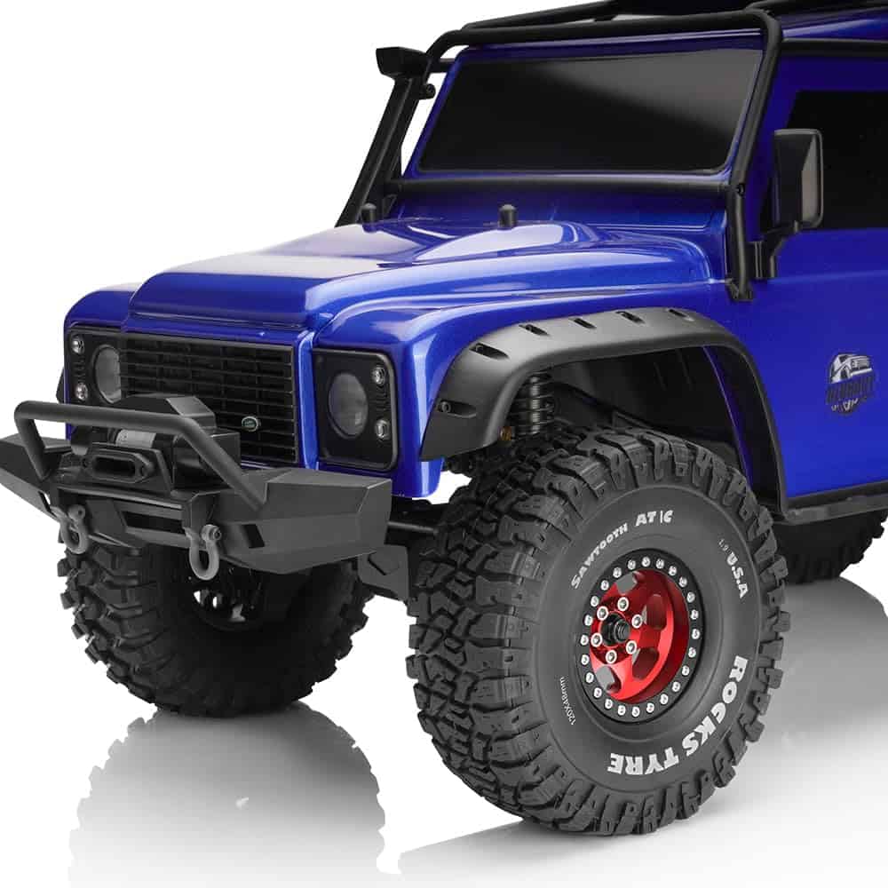 Ruedas de aluminio EPINON 1.9 Beadlock - -Rojo - Imagen 7