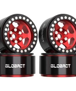 Ruedas de aluminio EPINON 1.9 Beadlock - -Rojo