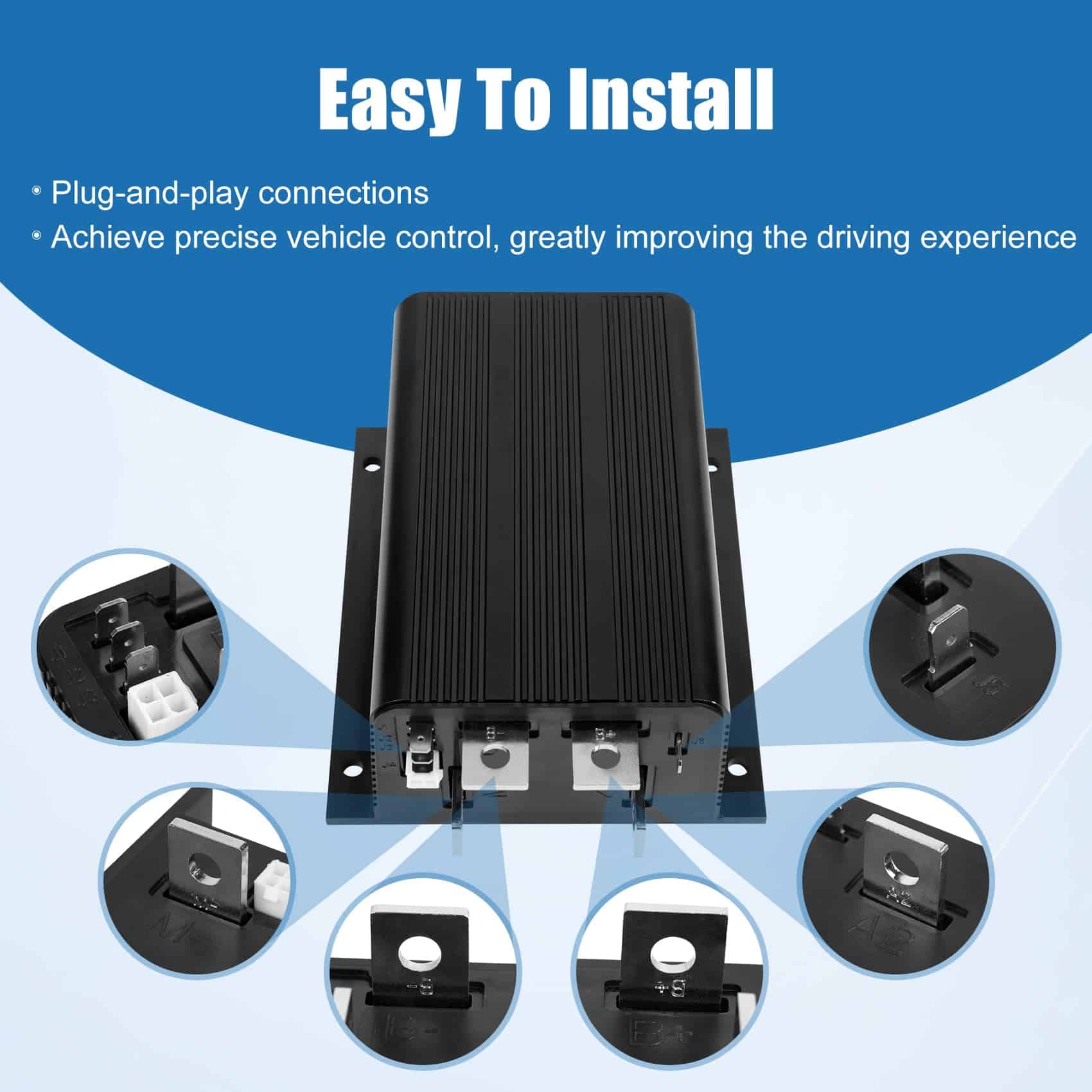 Controlador de Velocidad de Reemplazo 1204027 1204032, - Imagen 6