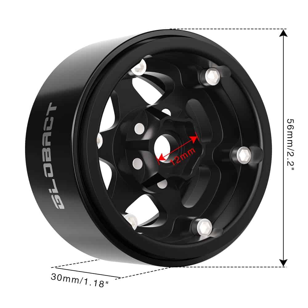 Ruedas de Aluminio 1.9 Beadlock EPINON - Offset -10.5mm - Imagen 4
