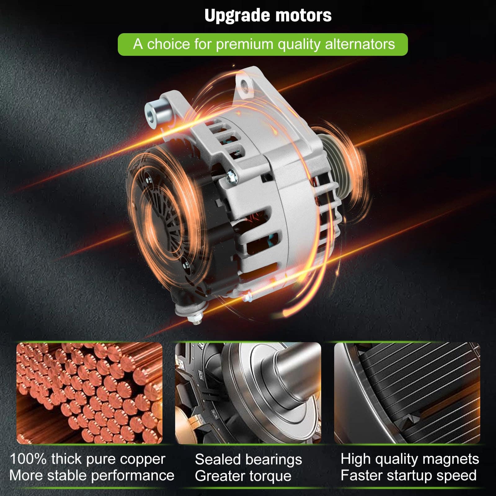 Alternador SCITOO para 11258 1145811567 para Nissan Altima - Imagen 5